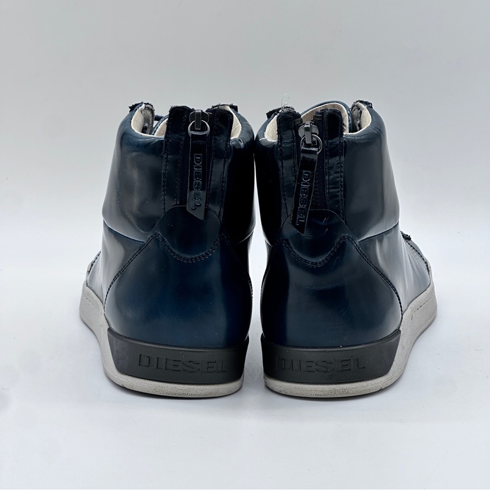 Diesel Diamond Hi-Top Leather Shoes. Size 12 - Picture 5 of 10